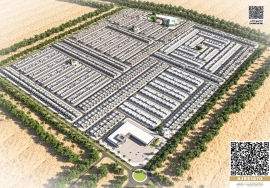 RESIDENTIAL LANDS in the biggest project in Umm Al