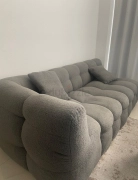 Very Comfy Sleepo Couch, Drak Grey