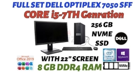 3.40GHZ FULL SET DELL OPTILEX 7050 SFF-CORE i5-750